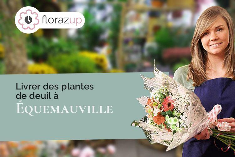 bouquets de fleurs pour une crémation à Équemauville (Calvados/14600)