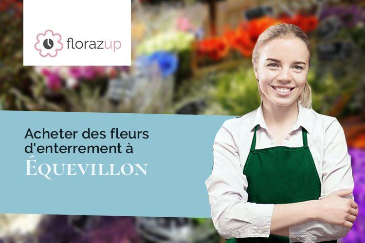 bouquets de fleurs pour un deuil à Équevillon (Jura/39300)