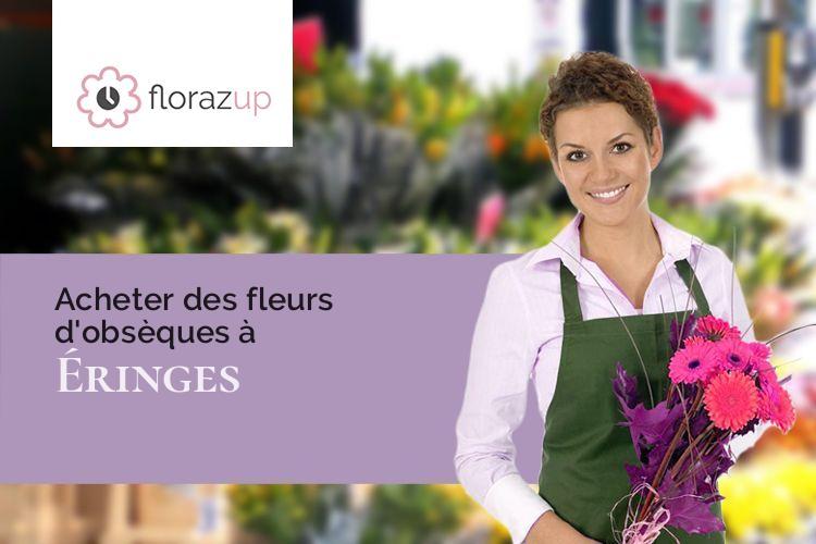 gerbes de fleurs pour un deuil à Éringes (Côte-d'Or/21500)