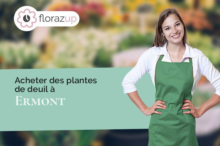 fleurs deuil pour un décès à Ermont (Val-d'Oise/95120)