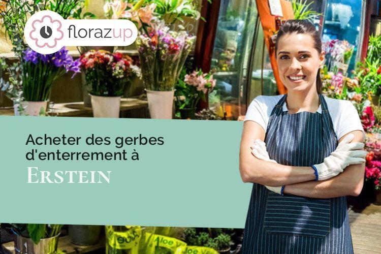 créations florales pour un enterrement à Erstein (Bas-Rhin/67150)