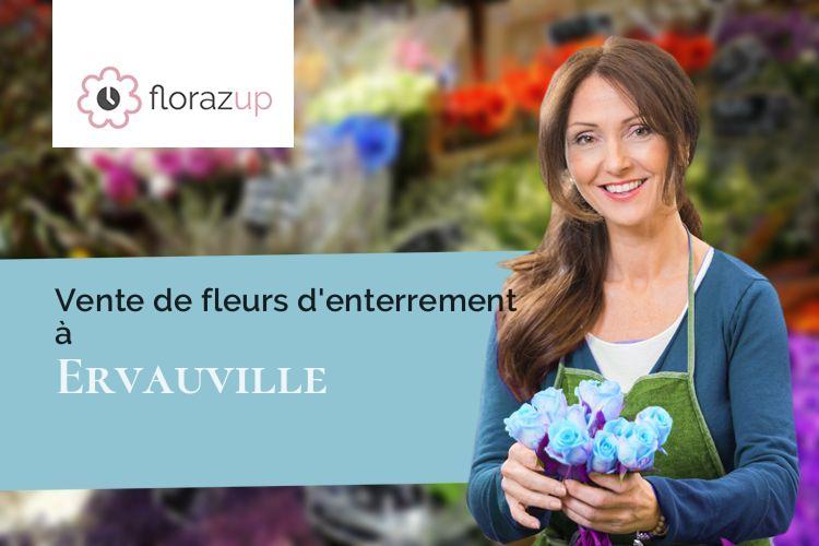 compositions de fleurs pour un enterrement à Ervauville (Loiret/45320)