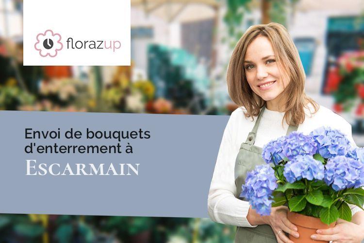 compositions florales pour un décès à Escarmain (Nord/59213)