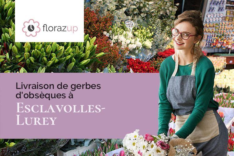 gerbes de fleurs pour une crémation à Esclavolles-Lurey (Marne/51260)