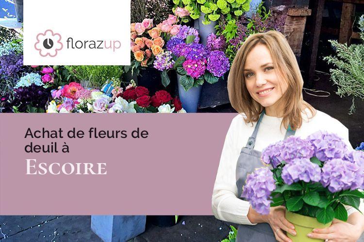 créations florales pour une crémation à Escoire (Dordogne/24420)