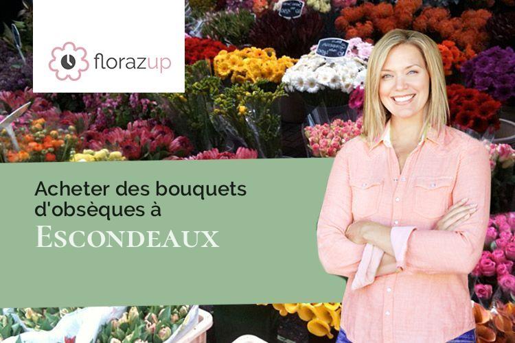 créations de fleurs pour un décès à Escondeaux (Hautes-Pyrénées/65140)