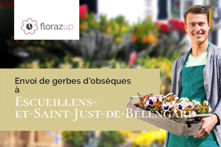 compositions de fleurs pour des obsèques à Escueillens-et-Saint-Just-de-Bélengard (Aude/11240)