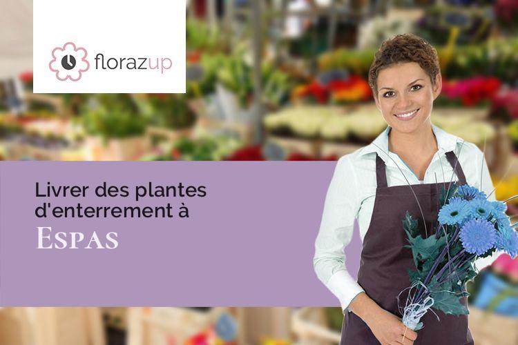 bouquets de fleurs pour une crémation à Espas (Gers/32370)