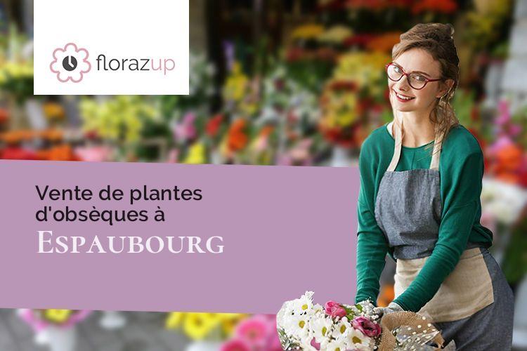 créations florales pour des funérailles à Espaubourg (Oise/60650)
