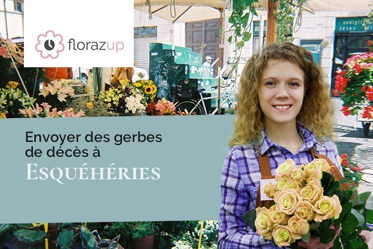 compositions de fleurs pour une crémation à Esquéhéries (Aisne/02170)