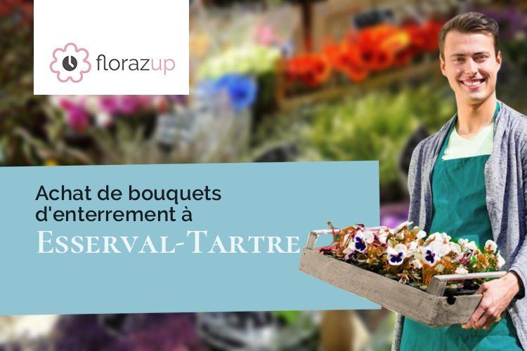 créations florales pour des funérailles à Esserval-Tartre (Jura/39250)