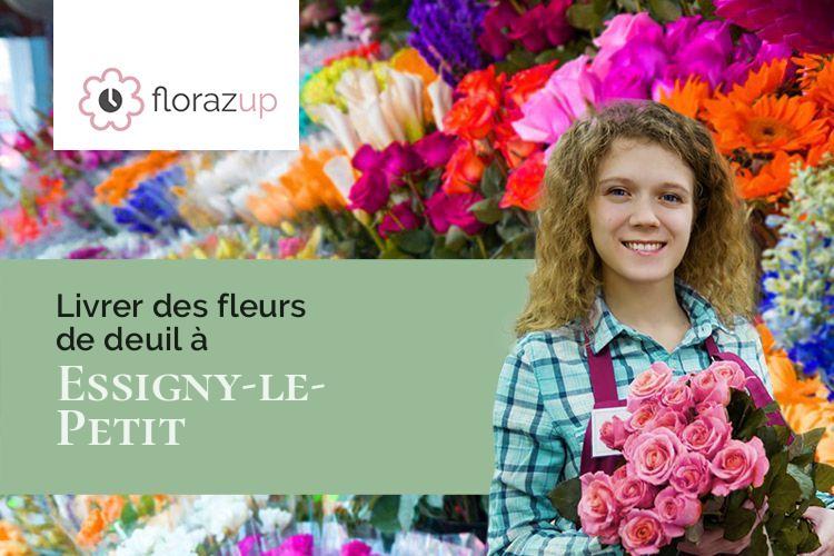 compositions de fleurs pour un enterrement à Essigny-le-Petit (Aisne/02100)
