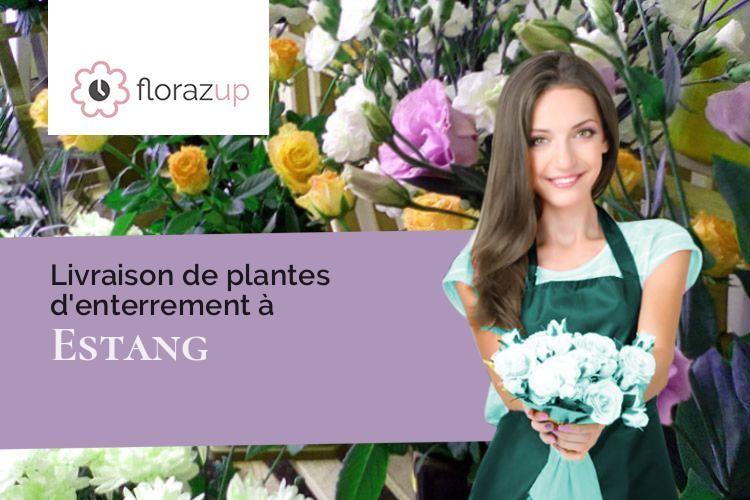 compositions florales pour un deuil à Estang (Gers/32240)