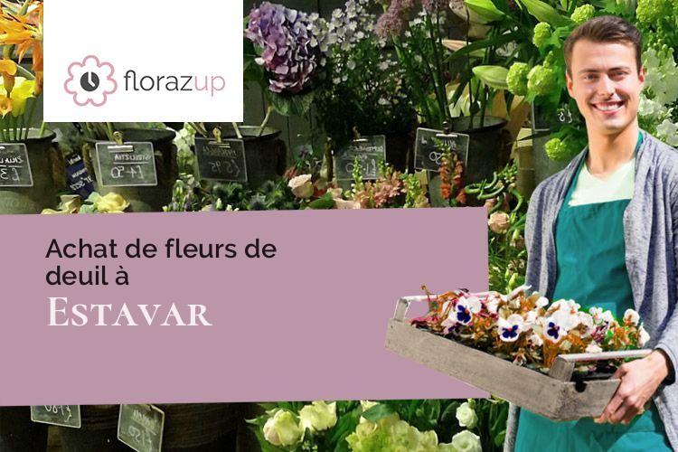 créations de fleurs pour un enterrement à Estavar (Pyrénées-Orientales/66800)