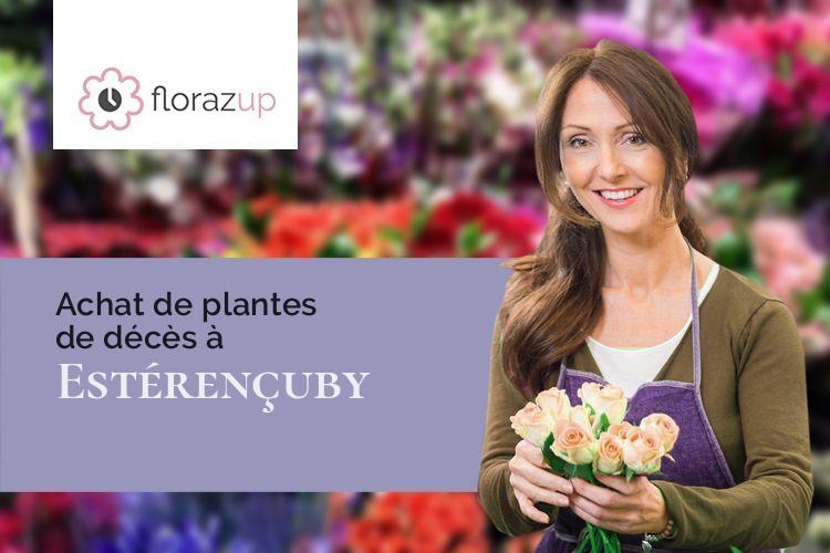 créations de fleurs pour un deuil à Estérençuby (Pyrénées-Atlantiques/64220)