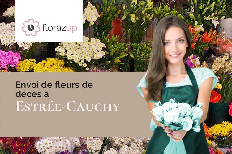 bouquets de fleurs pour une crémation à Estrée-Cauchy (Pas-de-Calais/62690)