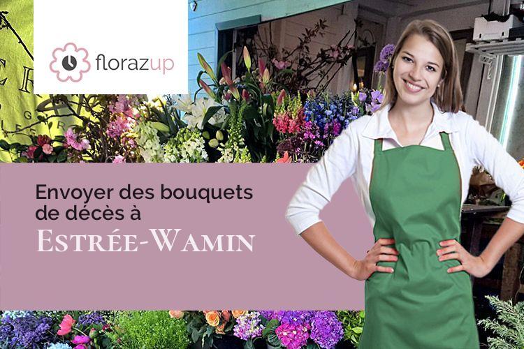 bouquets de fleurs pour une crémation à Estrée-Wamin (Pas-de-Calais/62810)