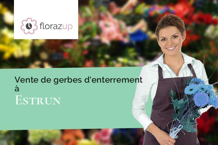 gerbes de fleurs pour des obsèques à Estrun (Nord/59295)