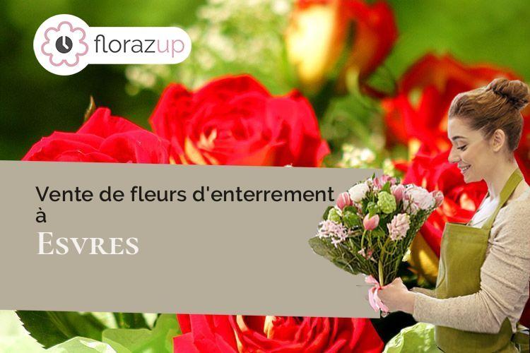 bouquets de fleurs pour des obsèques à Esvres (Indre-et-Loire/37320)