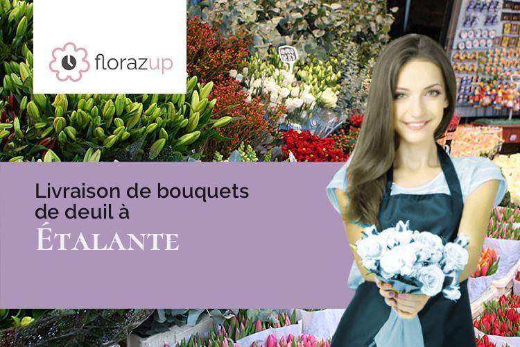 créations florales pour un deuil à Étalante (Côte-d'Or/21510)
