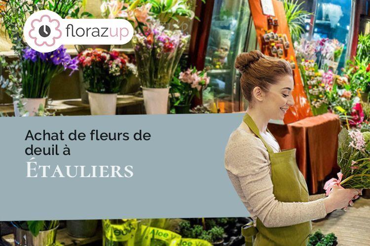 compositions de fleurs pour un enterrement à Étauliers (Gironde/33820)