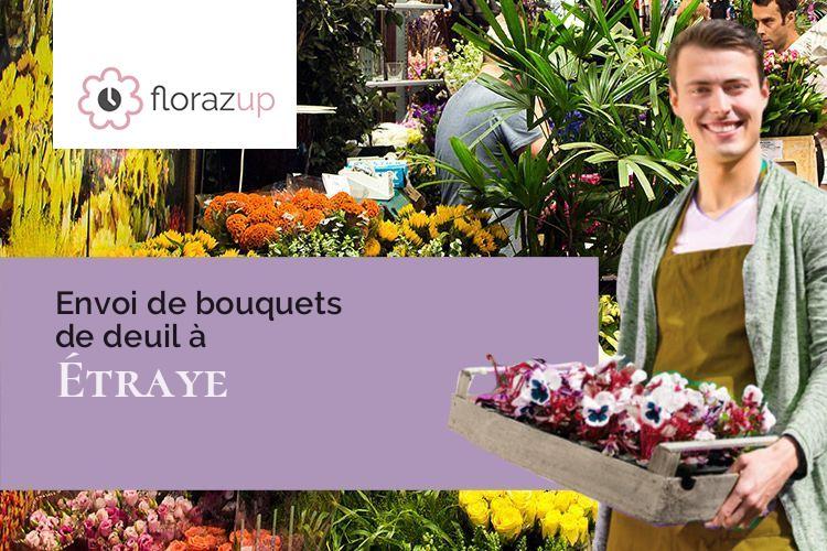 couronnes florales pour une crémation à Étraye (Meuse/55150)