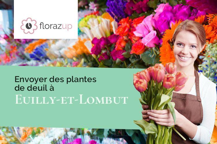 coeurs de fleurs pour un enterrement à Euilly-et-Lombut (Ardennes/08210)