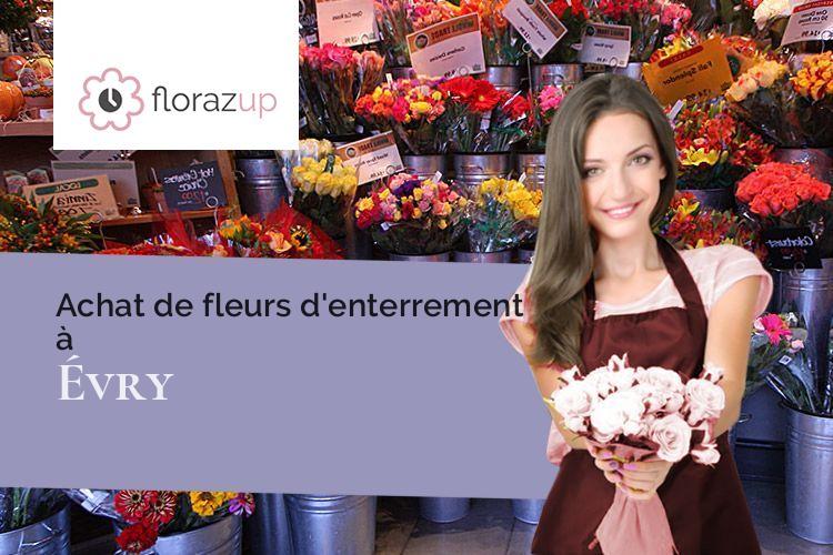coupes de fleurs pour une crémation à Évry (Yonne/89140)