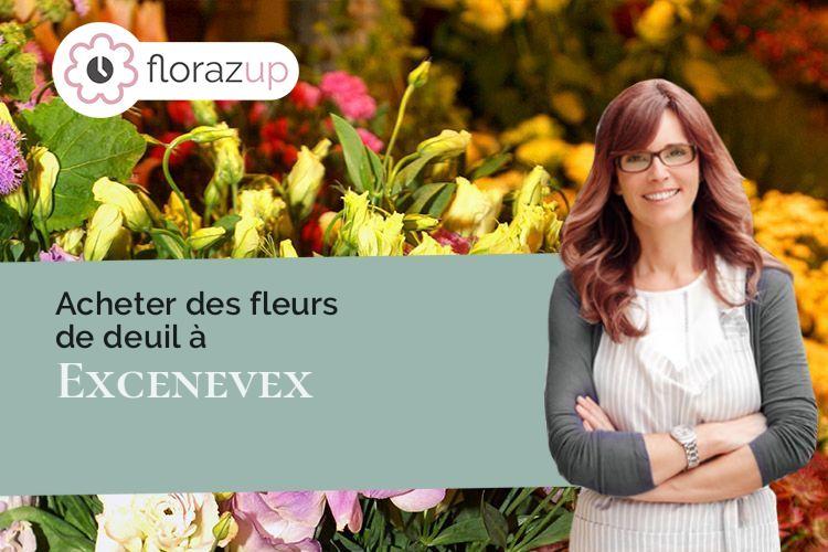 compositions florales pour un enterrement à Excenevex (Haute-Savoie/74140)