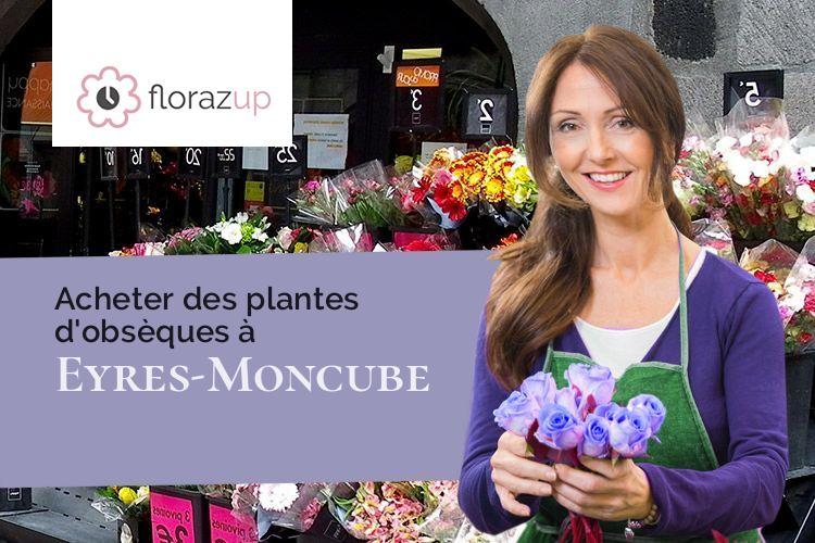 gerbes de fleurs pour un deuil à Eyres-Moncube (Landes/40500)