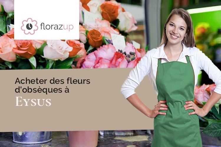 coeurs de fleurs pour des funérailles à Eysus (Pyrénées-Atlantiques/64400)