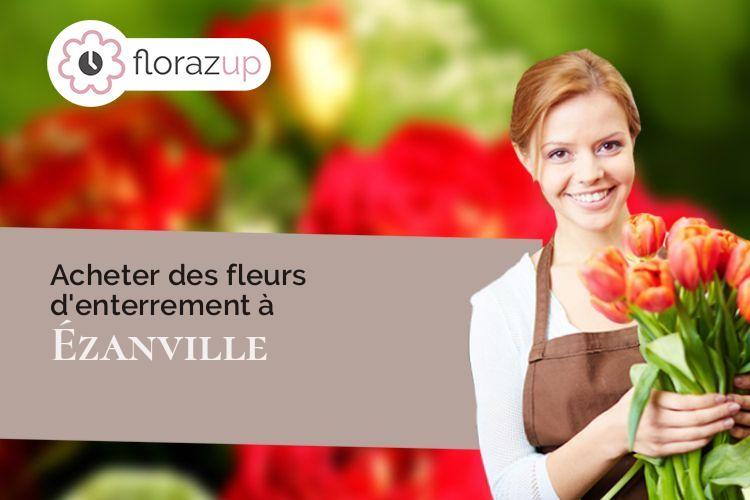 créations florales pour un décès à Ézanville (Val-d'Oise/95460)