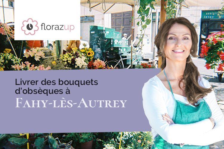 plantes pour un deuil à Fahy-lès-Autrey (Haute-Saône/70100)