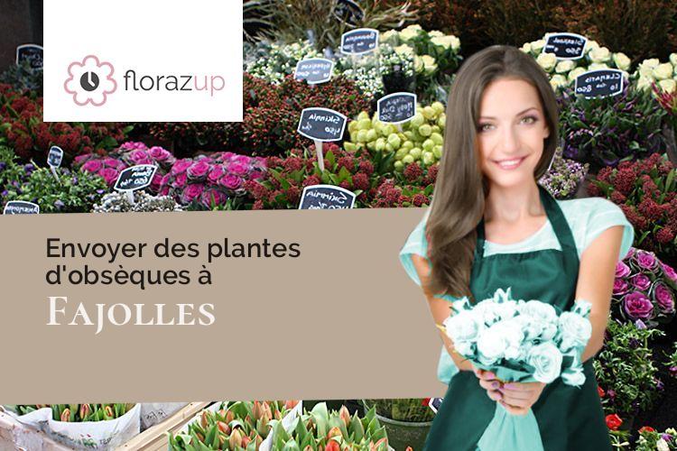 coeurs de fleurs pour un décès à Fajolles (Tarn-et-Garonne/82210)