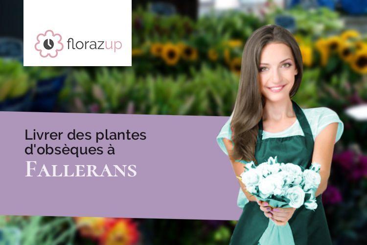 fleurs deuil pour un enterrement à Fallerans (Doubs/25580)