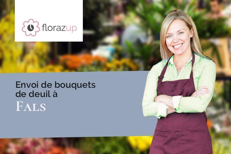 bouquets de fleurs pour un décès à Fals (Lot-et-Garonne/47220)