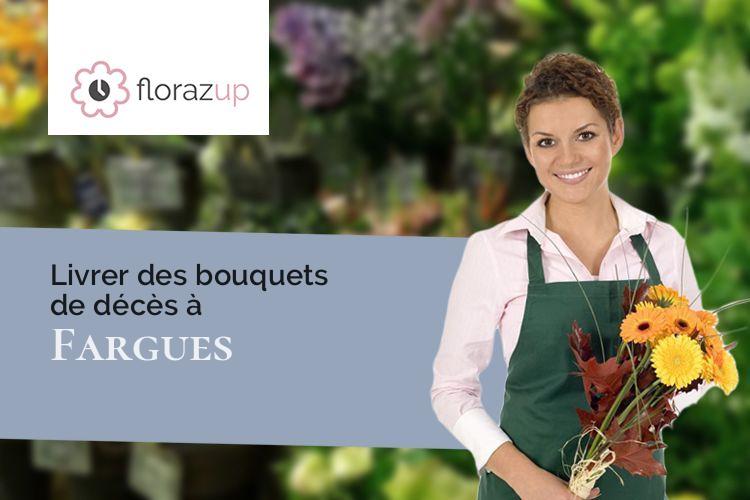 couronnes florales pour des obsèques à Fargues (Lot/46800)