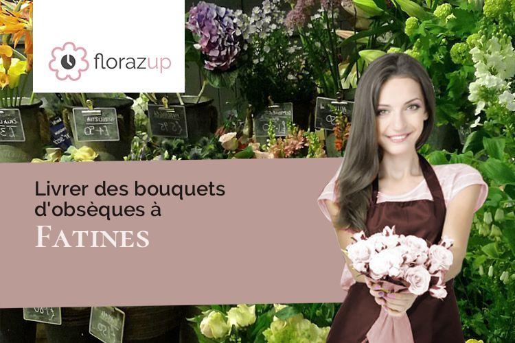 coeurs de fleurs pour un enterrement à Fatines (Sarthe/72470)