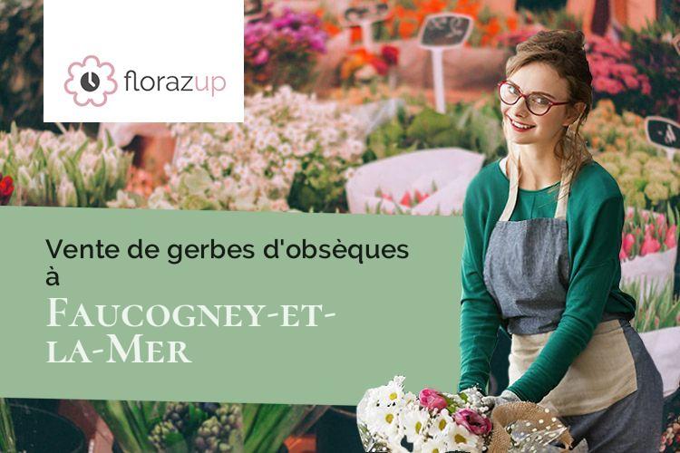 gerbes de fleurs pour des obsèques à Faucogney-et-la-Mer (Haute-Saône/70310)