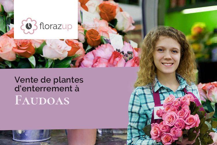 compositions florales pour des funérailles à Faudoas (Tarn-et-Garonne/82500)