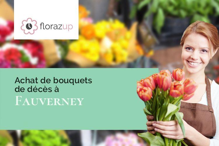 couronnes florales pour un décès à Fauverney (Côte-d'Or/21110)