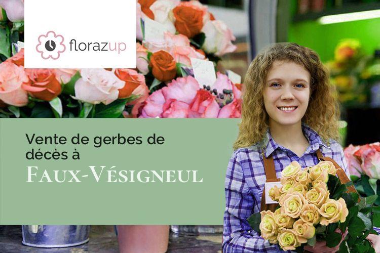 fleurs deuil pour une crémation à Faux-Vésigneul (Marne/51320)