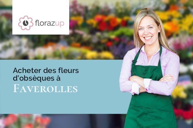 croix de fleurs pour un enterrement à Faverolles (Indre/36360)