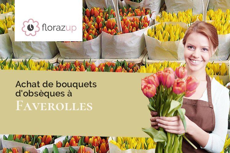 créations de fleurs pour des obsèques à Faverolles (Orne/61600)