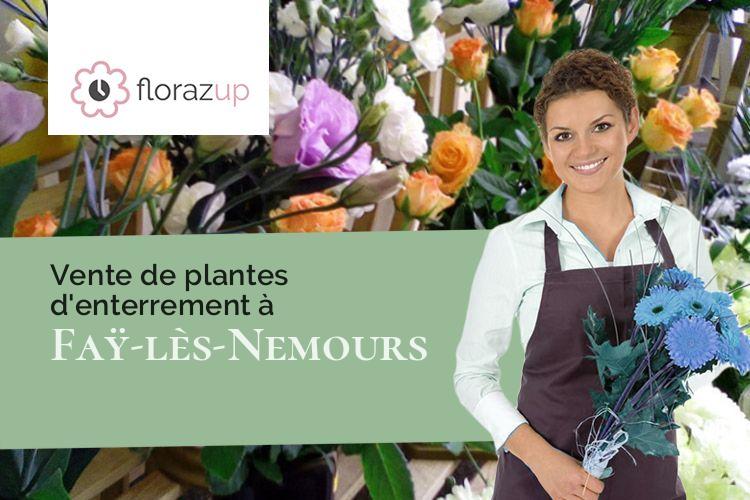 créations de fleurs pour un deuil à Faÿ-lès-Nemours (Seine-et-Marne/77167)