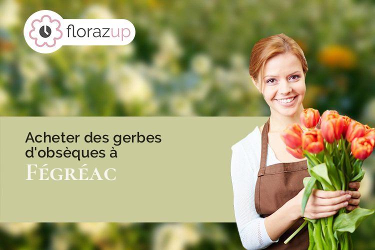 créations de fleurs pour un deuil à Fégréac (Loire-Atlantique/44460)