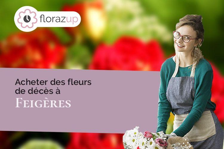 couronnes florales pour un décès à Feigères (Haute-Savoie/74160)