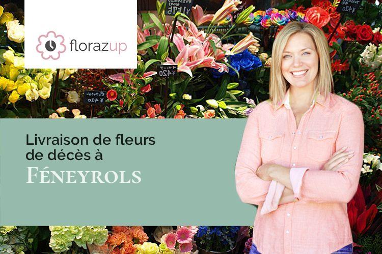 créations de fleurs pour un deuil à Féneyrols (Tarn-et-Garonne/82140)