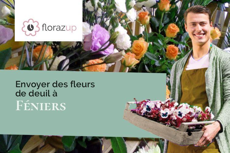 bouquets de fleurs pour un enterrement à Féniers (Creuse/23100)