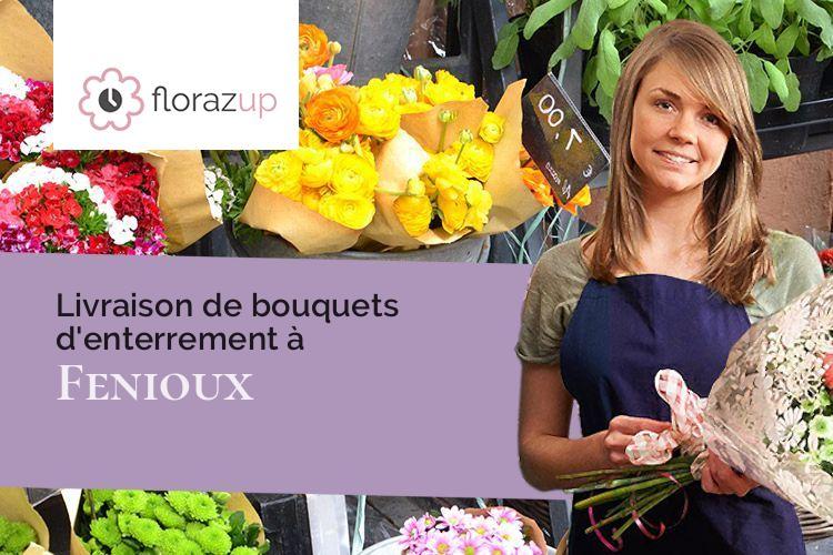 créations florales pour une crémation à Fenioux (Deux-Sèvres/79160)